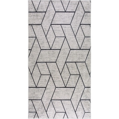 Vitaus Светлосив килим, подходящ за миене 80x150 cm - Vitaus (KRN-9566-80x150)