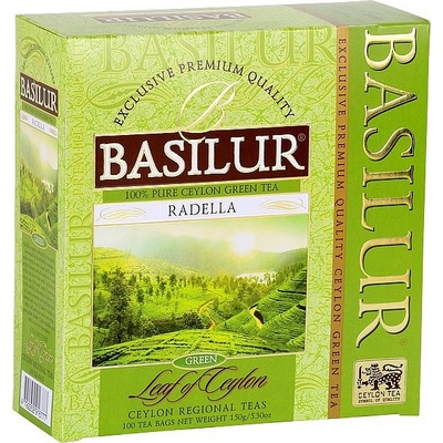 Basilur Tea Export Leaf of Ceylon Radella neprebal 100 x 1,5 g