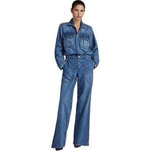 G-STAR Гащеризон G-Star Utility long sleeve jumpsuit refurbished - Blue (Faded Waterfront)