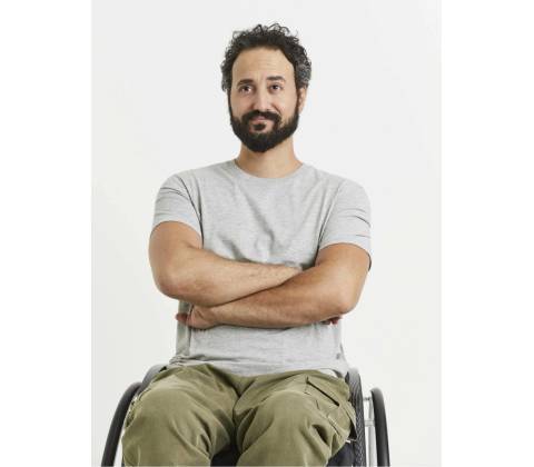 Celio světle basic triko Tebase šedé