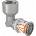 Uponor S-press plus knee gw 20-rp1/2ft