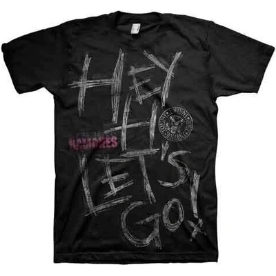 Ramones Hey Ho Black XL Риза (<![CDATA[RATS08MB04]]>)