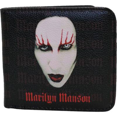 NNM портфейл Marilyn Manson - Logo/Red Lips - WAMMRED
