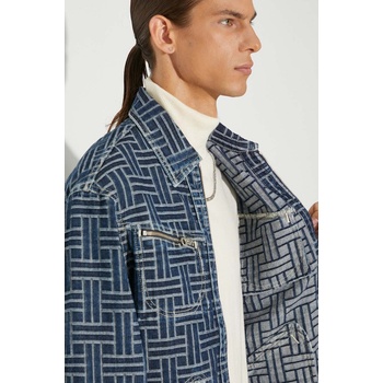 Kenzo Дънково яке Kenzo Trucker Denim Jacket Weave (FE65DV3106J2.DD)