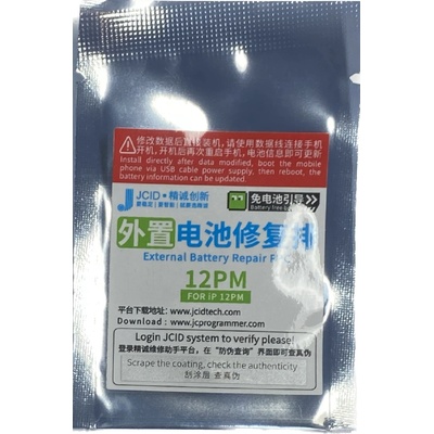 Apple iPhone 12, 12 Mini, 12 Pro, 12 Pro Max - JCID Tag On Battery Repair Flex kabel iPhone: 12 Pro Max