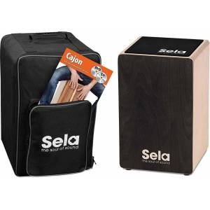 Sela SE 120 Primera Black Дървен кахон (SE120)