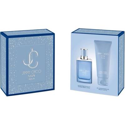 Jimmy Choo Man Aqua Комплект (EDT 50ml + SG 100ml) за Мъже