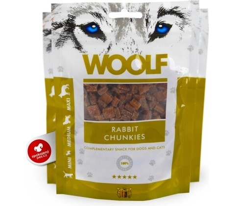 Woolf rabbit chunkies 100 g