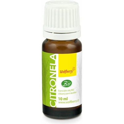 Wolfberry Esenciálny olej Citronela BIO 10 ml
