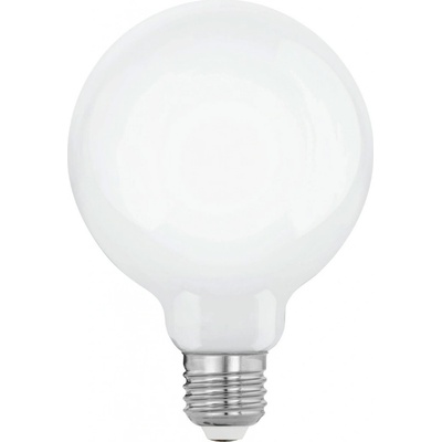 Eglo Stmievateľná LED žiarovka, E27, G95, 7,5 W, 806lm, 2700K, teplá biela