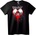 NOONEBRAND Тениска Bullet For Valentine Skull Сърце - L, Black