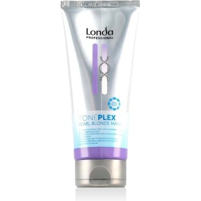Londa Professional Tone Plex Pearl Blonde Mask тонираща маска за неутрализиране на жълти оттенъци 200 ml за жени