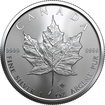 Royal Canadian Mint Strieborná minca Maple Leaf 1 Oz