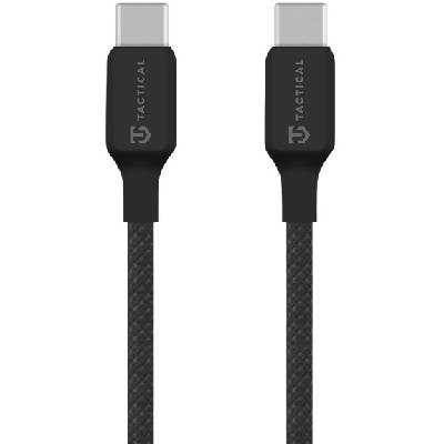 Stitch Thread оплетен кабел за зареждане и данни - USB-C към USB-C - 1 м - черен (92114)