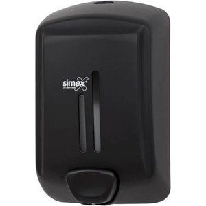 Simex Стенен дозатор за течен сапун Simex Elegance 0.7 л. (Цвят: Черен) (4077)
