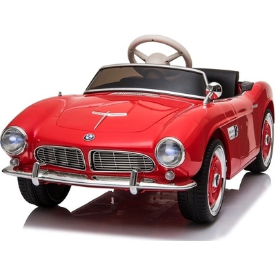 Mamido Elektrické autíčko BMW Retro lakované červená