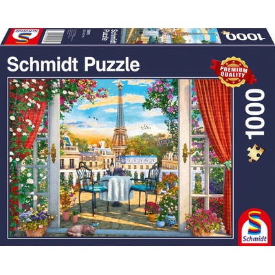 SCHMIDT Terasa v Paříži 1000 dílků