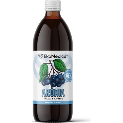 EkoMedica Šťava Arónia 100% 500 ml