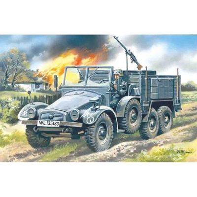 ICM Krupp L2H143 Kfz.70 German Light Army Truck 72451 1:72