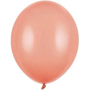 Party Deco Латексови Балони Пастел, Тъмно Прасковено - 27 см (sb12p-075)