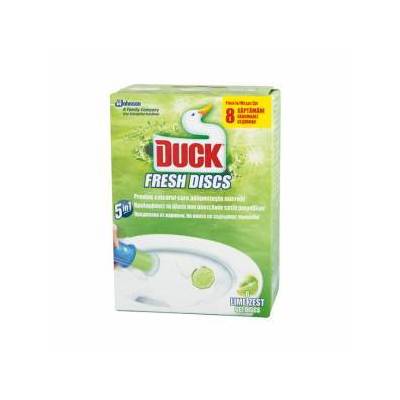 Ароматизатор за тоалетна Fresh Discs, Duck, Гел, Лайм, 36 ml, 5020100386