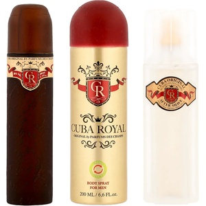 Cuba Royal комплект за мъже Eau de Toilette 100 ml + Афтършейв 100 ml + Дезодорант 200 ml