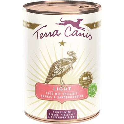 Terra Canis Лека пуйка с целина, ананас и морски зърнастец 400 г