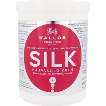 Kallos Silk маска за суха коса 1000 ml за жени