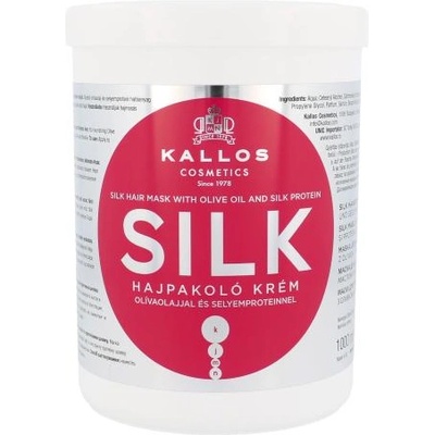 Kallos Silk маска за суха коса 1000 ml за жени