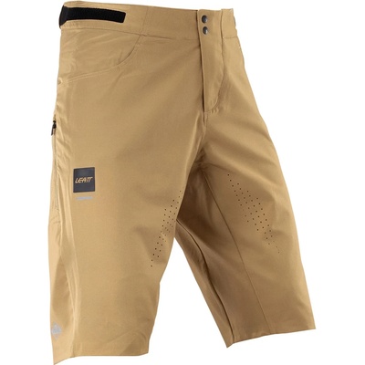 Leatt Мъжки шорти за колоездене Leatt MTB Trail 3.0 Shorts Padded Cycling bottoms - Brass Brown (055-3610-0111)