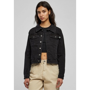 Urban Classics Ladies Organic Denim Jacket čierna