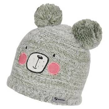 dětská zimní čepice Ziener Ihmchen Jr gray seal