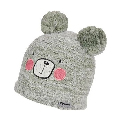 dětská zimní čepice Ziener Ihmchen Jr gray seal