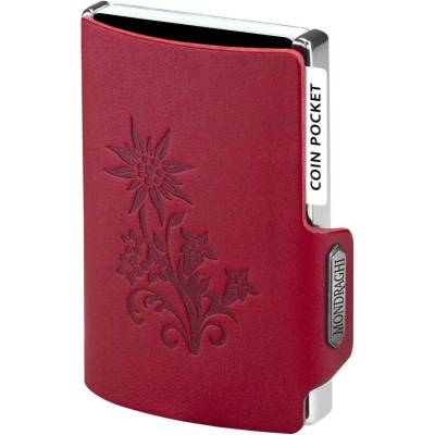 Mondraghi Портфейл Mondraghi Silhouette Edelweiss Red Mondraghi | Cherven | ЖЕНИ | UNI