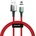 Baseus Zinc Magnetic Fast&Simple IP 2.4A 1m - ЧЕРВЕН -- RED
