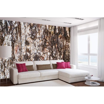 DIMEX ART s. r. o Самозалепваща се флизелинова фототапета текстура на бор 375 x 250 см