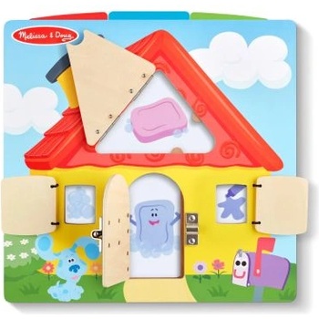 Melissa & Doug Дървена дъска за активности с повдигане на капаците - Melissa & Doug (33042_1)