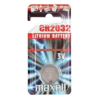 Maxell Бутонна батерия литиева maxell cr2032 3 v (ml-bl-cr2032)