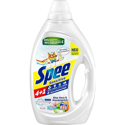 Spee Sensitive 4v1 prací gél 990 ml 22 PD