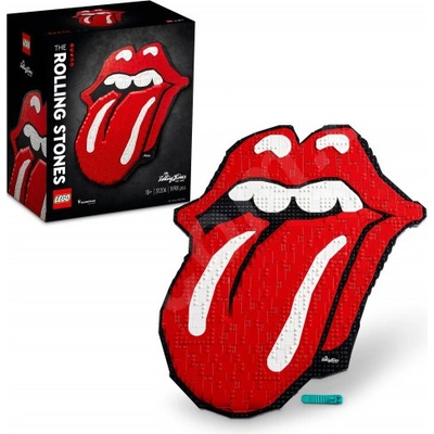 ROLLING STONES -LEGO ART- TONGUE - CONSTRUCTION SET LP