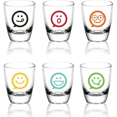 Glasmark Odlivka Emotikony sada 6 x 25 ml