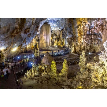 DIMEX ART s. r. o Флизелинов фототапет спираща дъха пещера 375 x 250 см