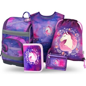 Baagl SET 5 Zippy Plus Кон: портфейл, пенал, торбичка, престилка, портмоне BAAGL | Lilav | Момчешки | UNI