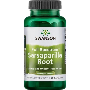 Image 1 of Swanson Sarsaparilla Root 450 mg [60 капсули]