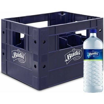 Budiš Minerálna voda jemne perlivá 12x700 ml
