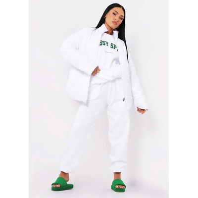 Missy Empire Яке Missy Empire Women's Oversized Long Sleeve Medium Puffer Jacket - White
