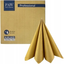 Paw obrúsky Airlaid 40x40 cm zlaté 50ks 1 balenie