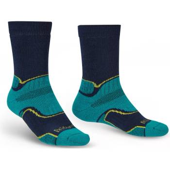 Bridgedale pánske ponožky Hike MW MP Boot zelená/modrá