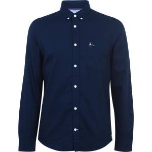 Jack Wills JackWills Wadsworth Oxford Shirt Mens - Navy