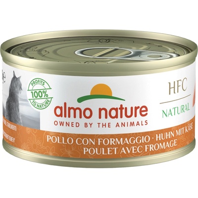 Almo Nature HFC Natural kuracie so syrom 6 x 70 g